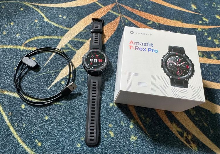 ดำ เรซิ่น Amazfit T-Rex Pro