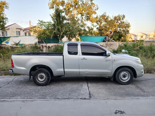 Toyota Hilux Vigo 2011 2.7 Pickup เบนซิน LPG เกียร์ธรรมดา เทา รูปที่ 4