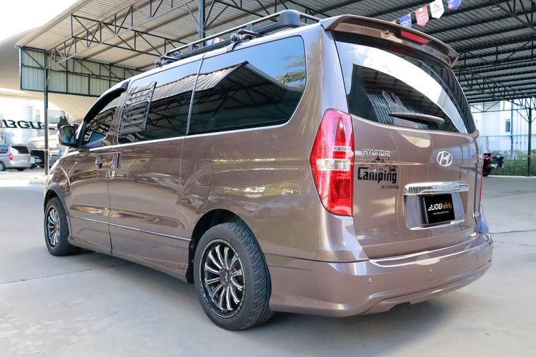 Hyundai H-1  2013 2.5 Deluxe Utility-car ดีเซล ไม่ติดแก๊ส เกียร์อัตโนมัติ น้ำตาล รูปที่ 4