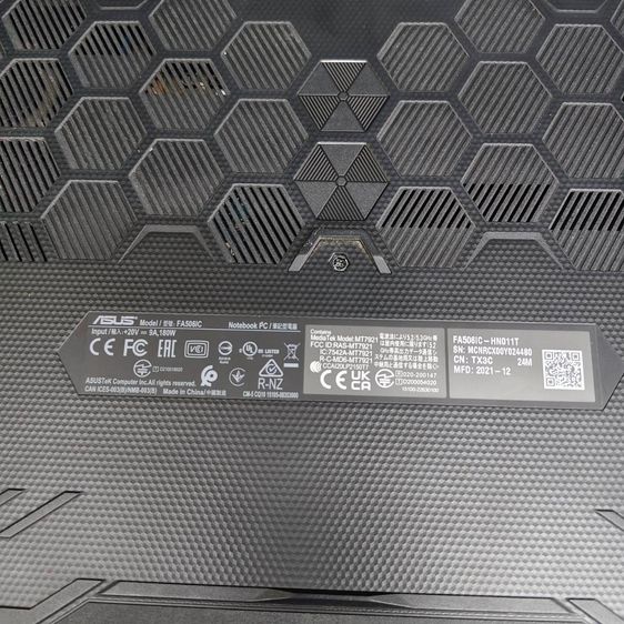 ASUS TUF Gaming A15 (FA506IC) Ryzen 7 4800H RTX 3050 จอ 144Hz RAM 16GB SSD 512GB รูปที่ 10