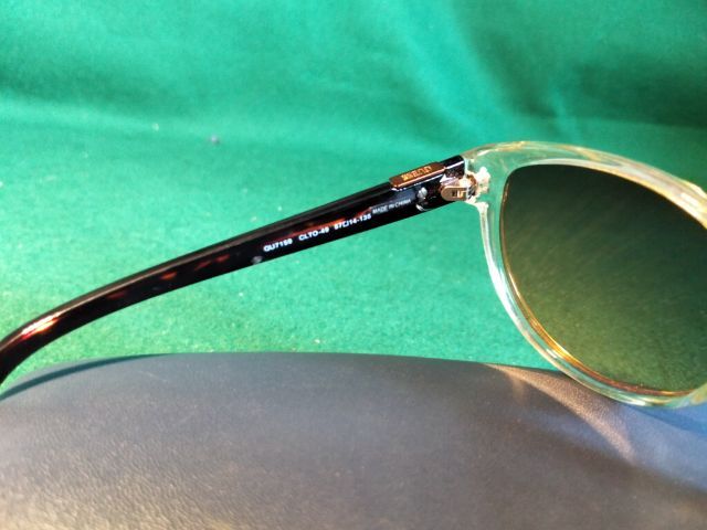 ขอขายแว่นตากันแดดหญิงแบรนด์ Guess รุ่น GU7159 ขนาด 57-14-135 มม.แท้ผลิตในจีน สภาพสวยตามภาพกระจกสีชาก้านกระสีน้ำตาล. รูปที่ 8