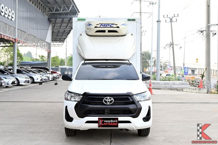 Toyota Hilux Revo 2022 2.4 Entry Pickup ดีเซล ไม่ติดแก๊ส เกียร์ธรรมดา ขาว รูปที่ 2