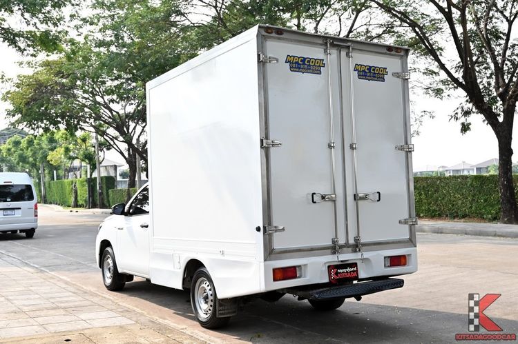 Toyota Hilux Revo 2023 2.4 Entry Pickup ดีเซล ไม่ติดแก๊ส เกียร์อัตโนมัติ ขาว รูปที่ 3