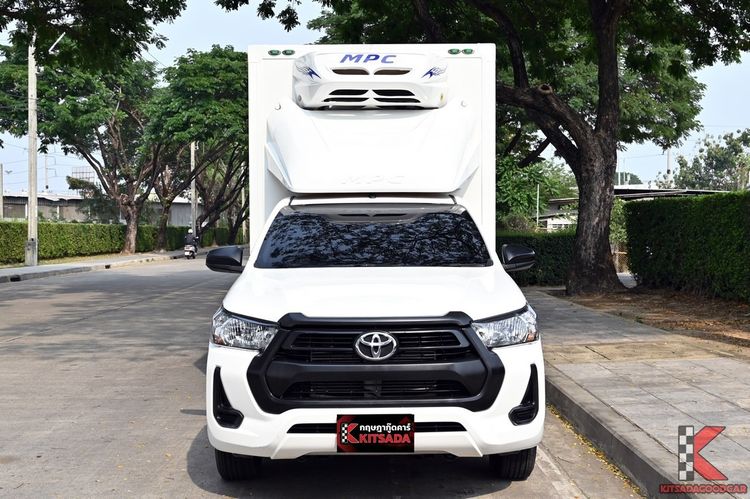 Toyota Hilux Revo 2023 2.4 Entry Pickup ดีเซล ไม่ติดแก๊ส เกียร์อัตโนมัติ ขาว รูปที่ 2