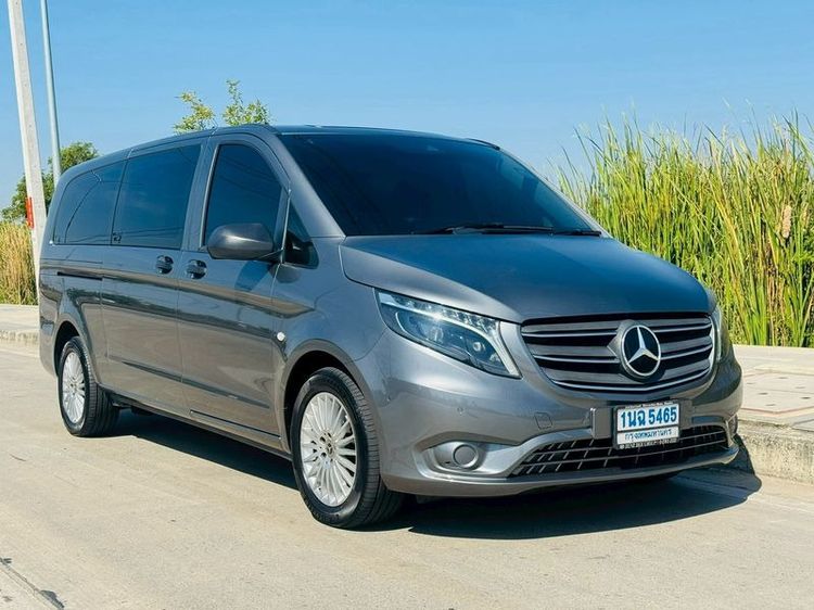 Mercedes-Benz V-Class 2023 Vito Utility-car ดีเซล ไม่ติดแก๊ส เกียร์อัตโนมัติ เทา รูปที่ 3