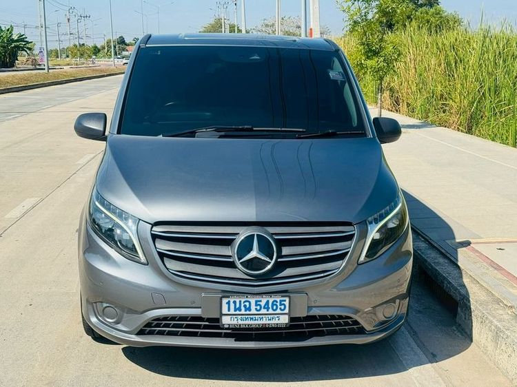 Mercedes-Benz V-Class 2023 Vito Utility-car ดีเซล ไม่ติดแก๊ส เกียร์อัตโนมัติ เทา รูปที่ 2