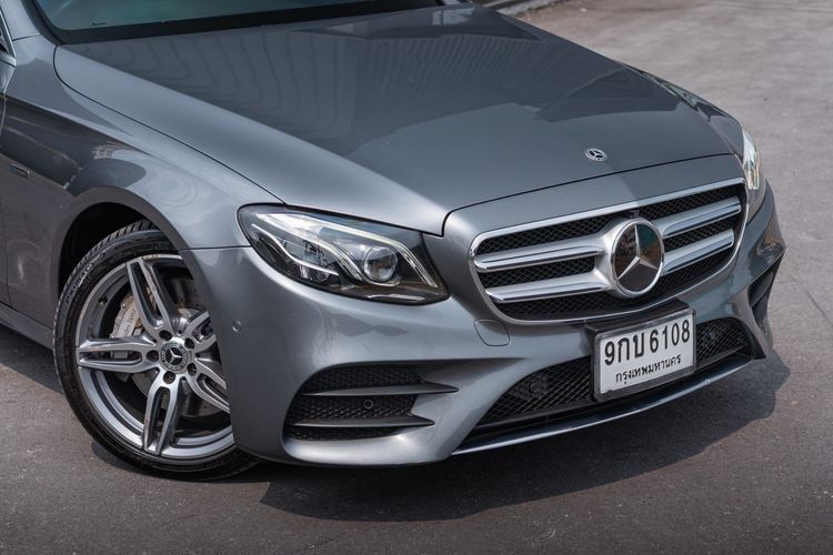 Mercedes-Benz E-Class 2020 E300e Sedan ปลั๊กอินไฮบริด (PHEV) ไม่ติดแก๊ส เกียร์อัตโนมัติ เทา รูปที่ 3