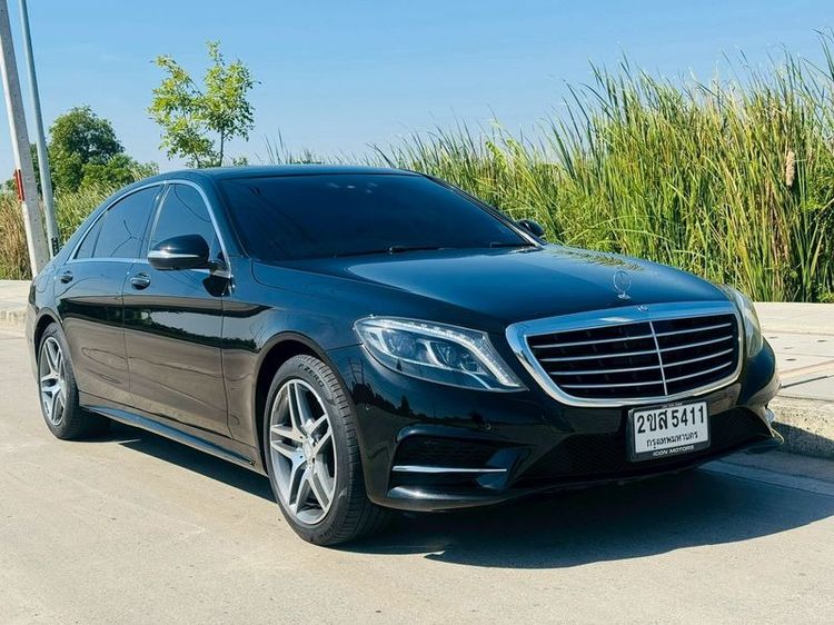 Mercedes-Benz S-Class 2015 S300 Sedan ไฮบริด ไม่ติดแก๊ส เกียร์อัตโนมัติ ดำ รูปที่ 3