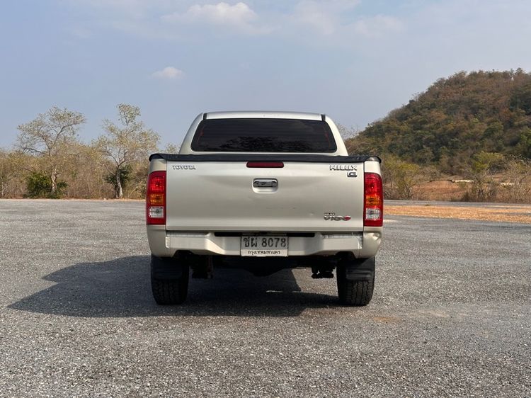 Toyota Hilux Vigo 2008 3.0 G Pickup ดีเซล ไม่ติดแก๊ส เกียร์อัตโนมัติ บรอนซ์เงิน รูปที่ 4