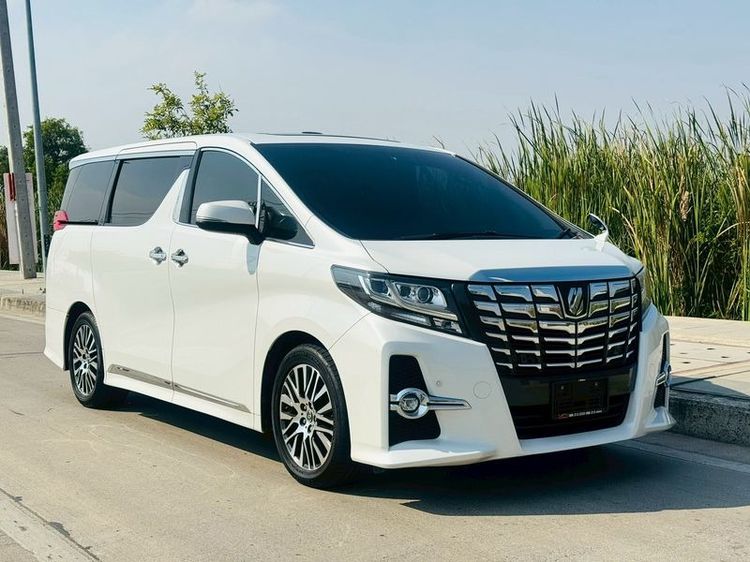Toyota Alphard 2017 2.5 S C-Package Utility-car เบนซิน ไม่ติดแก๊ส เกียร์อัตโนมัติ ขาว รูปที่ 3