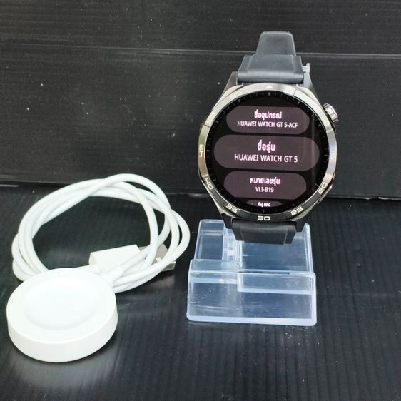  HUAWEI WATCH GT 5 46mm AMOLED วัดชีพจร SpO2 การนอน แบต 15 วัน รูปที่ 2