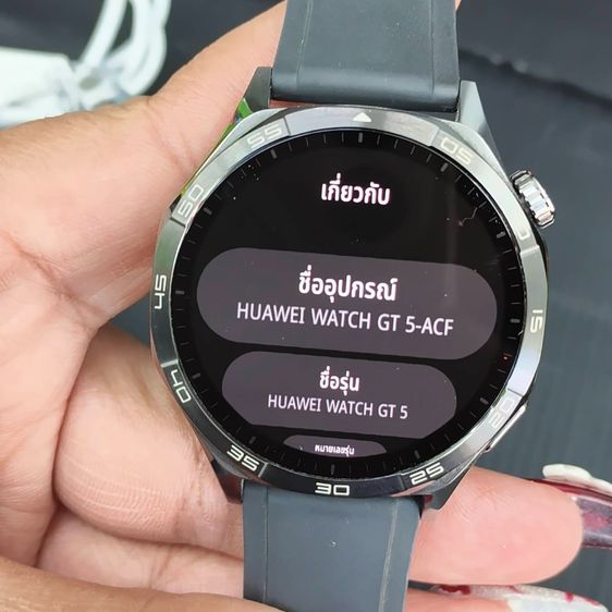  HUAWEI WATCH GT 5 46mm AMOLED วัดชีพจร SpO2 การนอน แบต 15 วัน รูปที่ 8