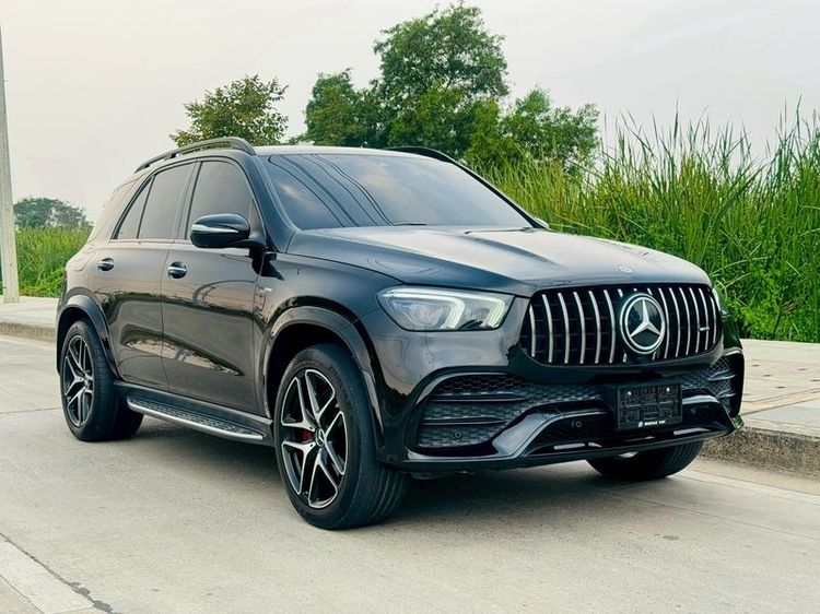 Mercedes-Benz GLE-Class 2023 GLE53 Utility-car เบนซิน ไม่ติดแก๊ส เกียร์อัตโนมัติ ดำ รูปที่ 3