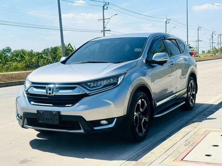 รถ Honda CR-V 2.4 ES 4WD สี เงิน