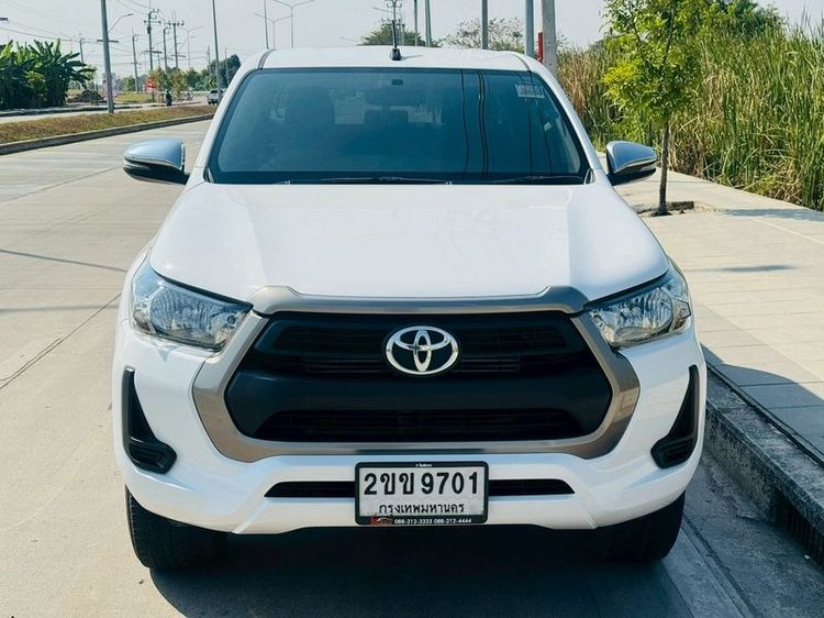 Toyota Hilux Revo 2020 Double Cab 2.4 Entry Prerunner Pickup ดีเซล ไม่ติดแก๊ส เกียร์อัตโนมัติ ขาว รูปที่ 2