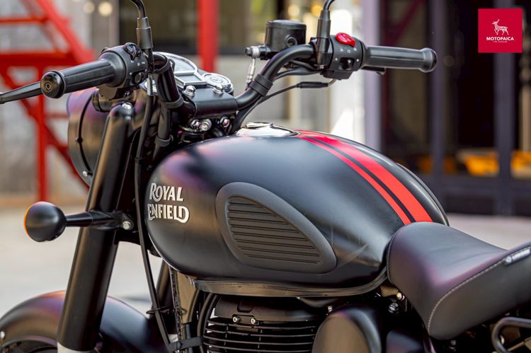 RoyalEnfield Classic350 Stealth Black ปี2024 มือเดียว วิ่ง1,000Km รูปที่ 13