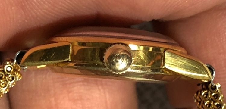 วินเทจ  Omega Geneve Gold-plated ladies รูปที่ 8