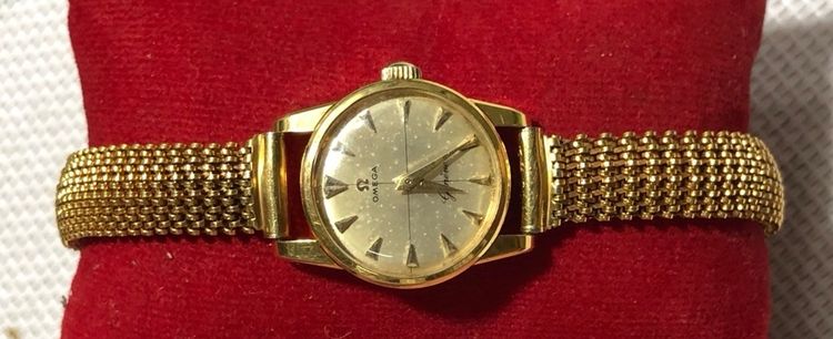 วินเทจ  Omega Geneve Gold-plated ladies รูปที่ 7