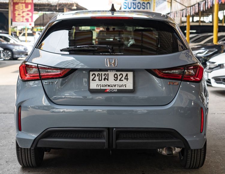 Honda City 2021 1.0 RS Sedan เบนซิน ไม่ติดแก๊ส เกียร์อัตโนมัติ เทา รูปที่ 4