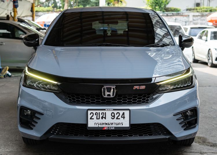 Honda City 2021 1.0 RS Sedan เบนซิน ไม่ติดแก๊ส เกียร์อัตโนมัติ เทา