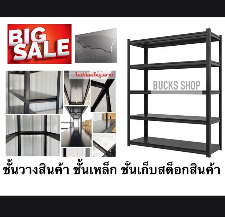 ชั้นวางของ ชั้นวางสินค้า ชั้นเก็บสต็อกสินค้า ชั้นเหล็กราคาโรงงานผลิต  รูปที่ 4