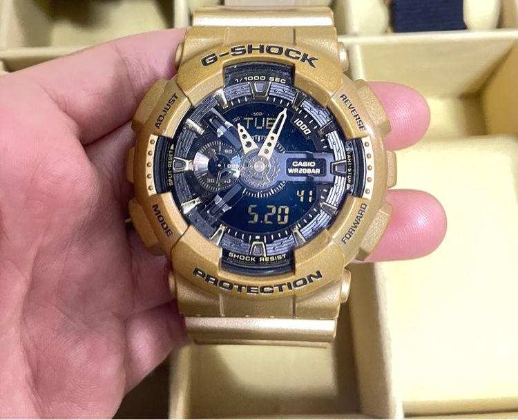 ทอง Casio G-Shock รุ่น GA-110GD 