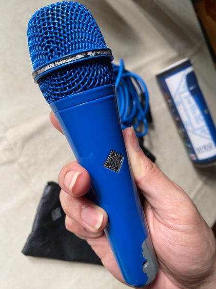Telefunken M80 Dynamic Handheld Microphone  (สีน้ำเงิน มือสองสภาพ 90) รูปที่ 3