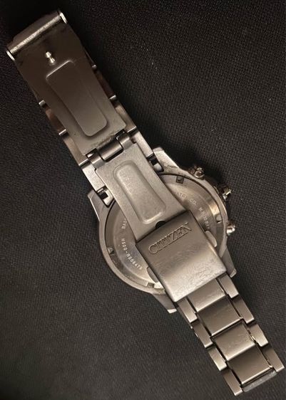 CITIZEN Eco-Drive Titanium สีน้ำเงิน สภาพ 97 รูปที่ 7