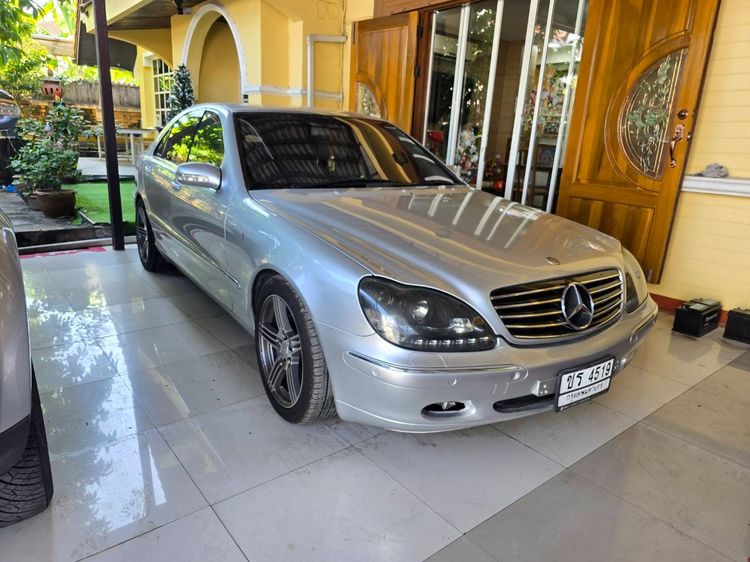 Mercedes-Benz S-Class 2000 S280 Sedan เบนซิน เกียร์อัตโนมัติ บรอนซ์เงิน รูปที่ 4