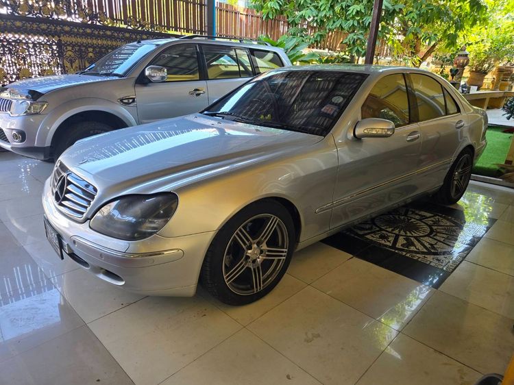 Mercedes-Benz S-Class 2000 S280 Sedan เบนซิน เกียร์อัตโนมัติ บรอนซ์เงิน รูปที่ 2