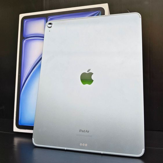 iPad Air 13 นิ้ว (M2) Wi-Fi + Cellular 128GB  ครบกล่อง  ประกันศูนย์ถึง 06-26  แบต 100 รูปที่ 4