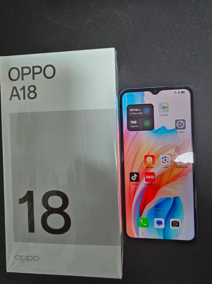 OPPO A18 ใช้งานน้อยมาก สภาพใหม่มาก