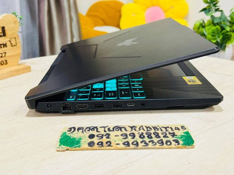 Asus Tuf Gaming Ryzen5 Series7 การ์ดจอแยก Nvidia RTX2050 ,Ram 8G , M.2 Pcle 512G จอ15.6" Full HD 144Hz คีย์บอร์ดมีไฟ RGB ประกันศูนย์  รูปที่ 10