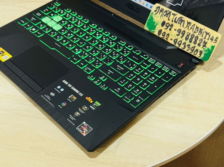 Asus Tuf Gaming Ryzen5 Series7 การ์ดจอแยก Nvidia RTX2050 ,Ram 8G , M.2 Pcle 512G จอ15.6" Full HD 144Hz คีย์บอร์ดมีไฟ RGB ประกันศูนย์  รูปที่ 13