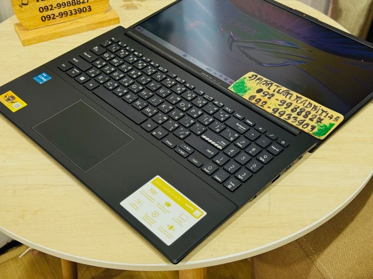 Asus VivoBook Go15 Core i3 Gen N, Ram 8G , M.2 Pcle 512G  ประกันศูนย์ 2027 เล่นเกมออนไลน์ เทรดหุ้น เขียนแบบ ทำงานออฟฟิศ  รูปที่ 4