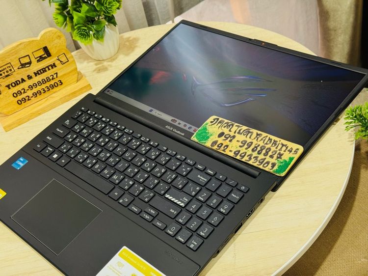 Asus VivoBook Go15 Core i3 Gen N, Ram 8G , M.2 Pcle 512G  ประกันศูนย์ 2027 เล่นเกมออนไลน์ เทรดหุ้น เขียนแบบ ทำงานออฟฟิศ  รูปที่ 3
