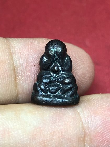 พระปิดตานั่งบัววัดหนังพิมพ์เล็ก รูปที่ 3