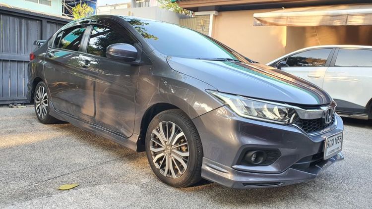 Honda City 2017 1.5 Sv i-VTEC Sedan เบนซิน เกียร์อัตโนมัติ เทา รูปที่ 3