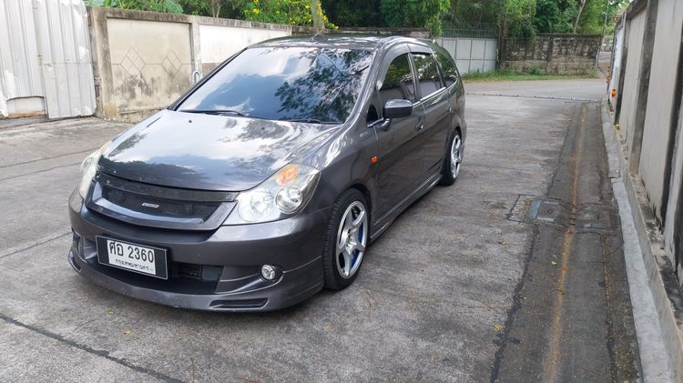 Honda Stream 2004 2.0 E Utility-car เบนซิน LPG เกียร์อัตโนมัติ เทา รูปที่ 3