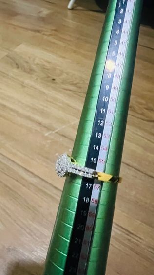 แหวนทองแท้เพชรแท้สวยมาก รูปที่ 2