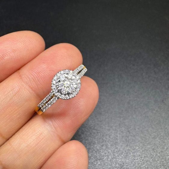 แหวนทองแท้เพชรแท้สวยมาก รูปที่ 10