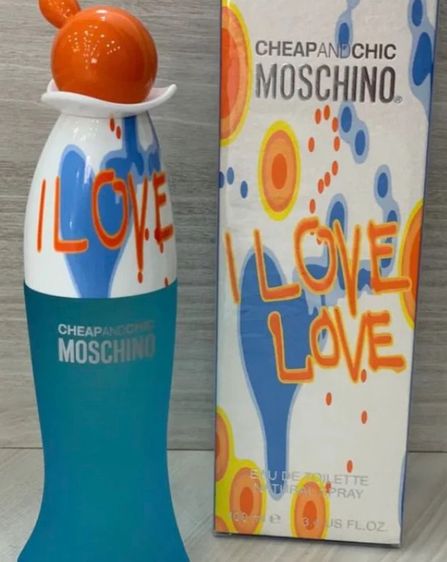 น้ำหอมแท้ 💯 Moschino Cheap  Chic I Love Love EDT 100ml งานกล่อง ส่งฟรี หอมสดชื่น สดใสทุกวัน รูปที่ 4