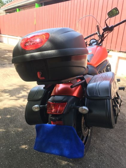 ขายด่วน Kawasaki Vulcan 650cc ปี 2015 สีส้ม-ดำสวยสะดุด (1.3 แสน) รูปที่ 5