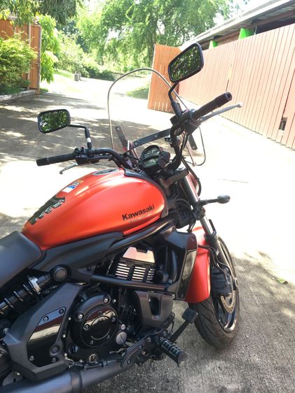 ขายด่วน Kawasaki Vulcan 650cc ปี 2015 สีส้ม-ดำสวยสะดุด (1.3 แสน) รูปที่ 9