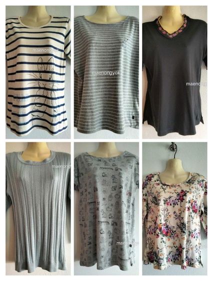 เสื้อมือสองมาใหม่แบรนด์เนมพร้อมใช้งาน รูปที่ 5