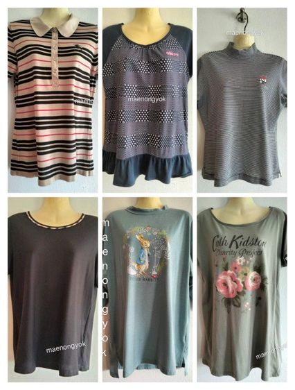 เสื้อมือสองมาใหม่แบรนด์เนมพร้อมใช้งาน รูปที่ 6