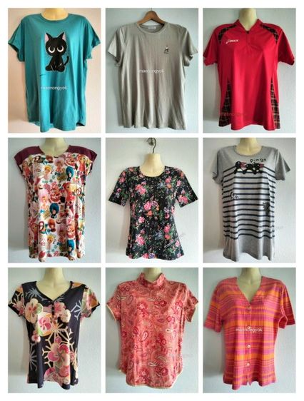 เสื้อมือสองมาใหม่แบรนด์เนมพร้อมใช้งาน รูปที่ 9