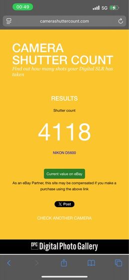 กล้อง NIKON D5600 รูปที่ 6