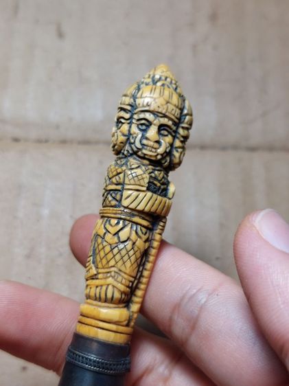 เครื่องรางมีดหมอ หลวงพ่อเดิมวัดหนองโพใบ 5 นิ้วยาวรวม 9 นิ้ว รูปที่ 9