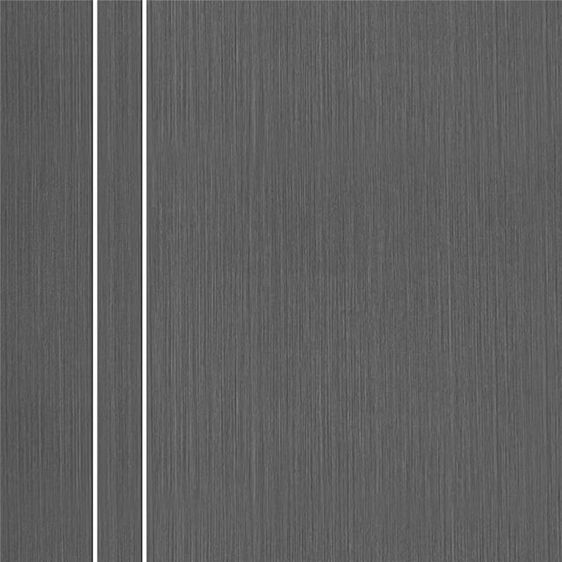 ประตูภายใน UPVC ECO-DOOR PE1 80X200 ซม. สีเทาเข้ม รูปที่ 3